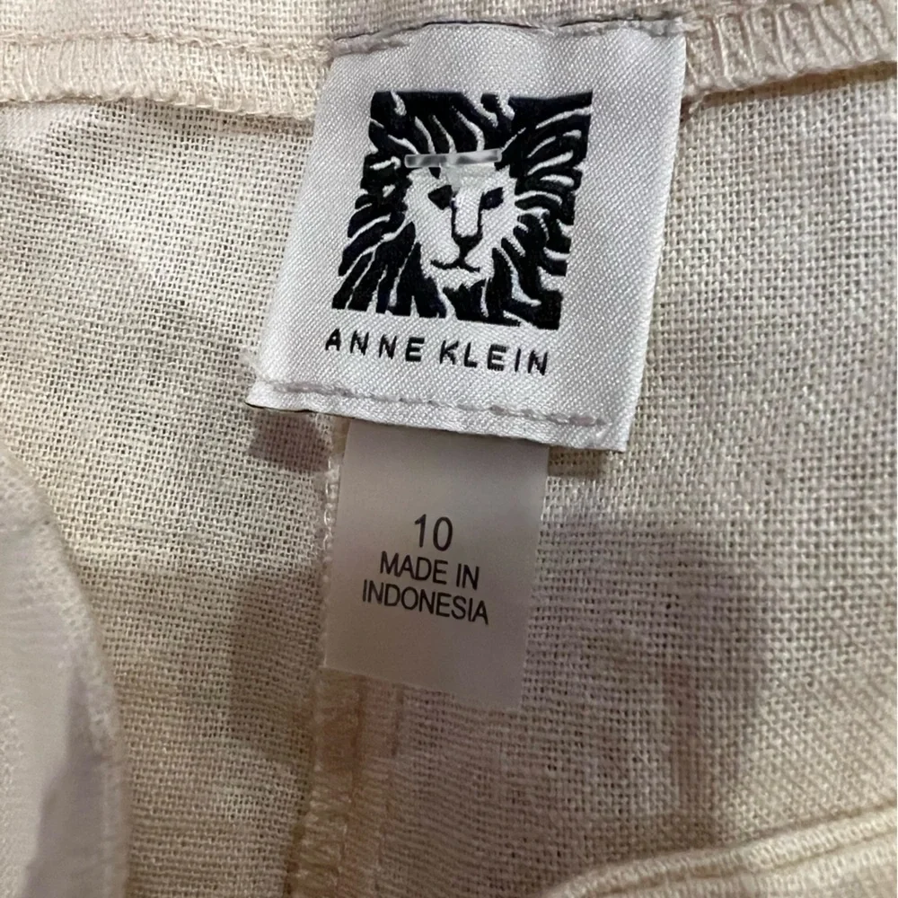 Anne Klein Linen Pants, NWT, 10